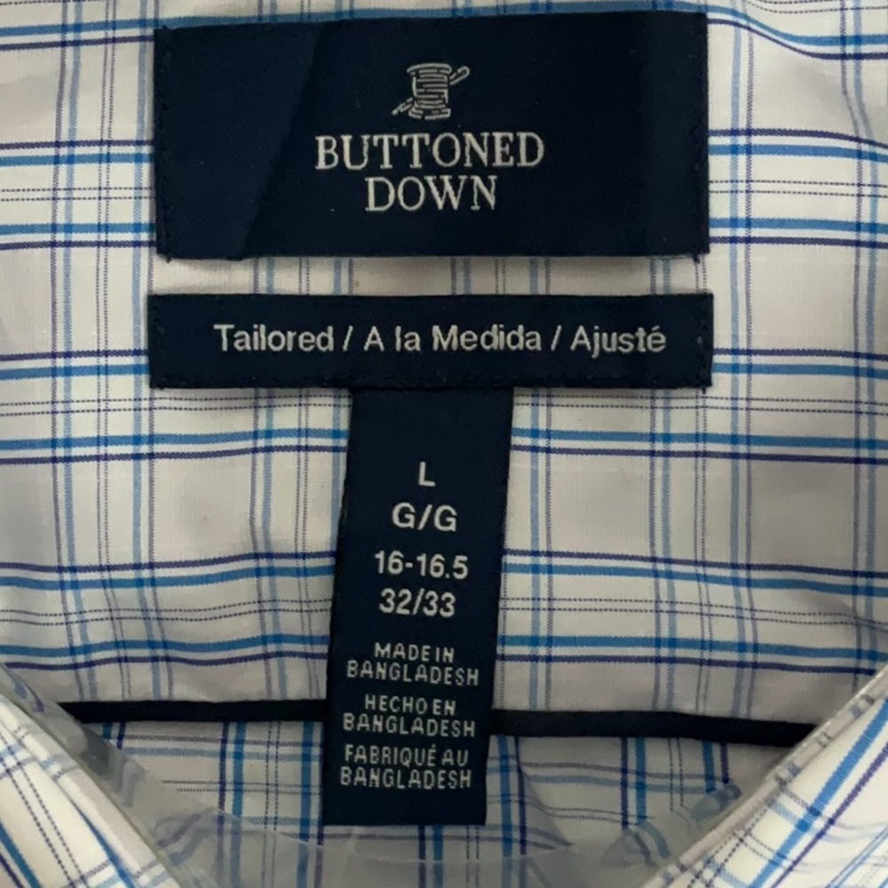 NWOT Mens long sleeve button down Buttoned down shirt - Picture 2 of 4